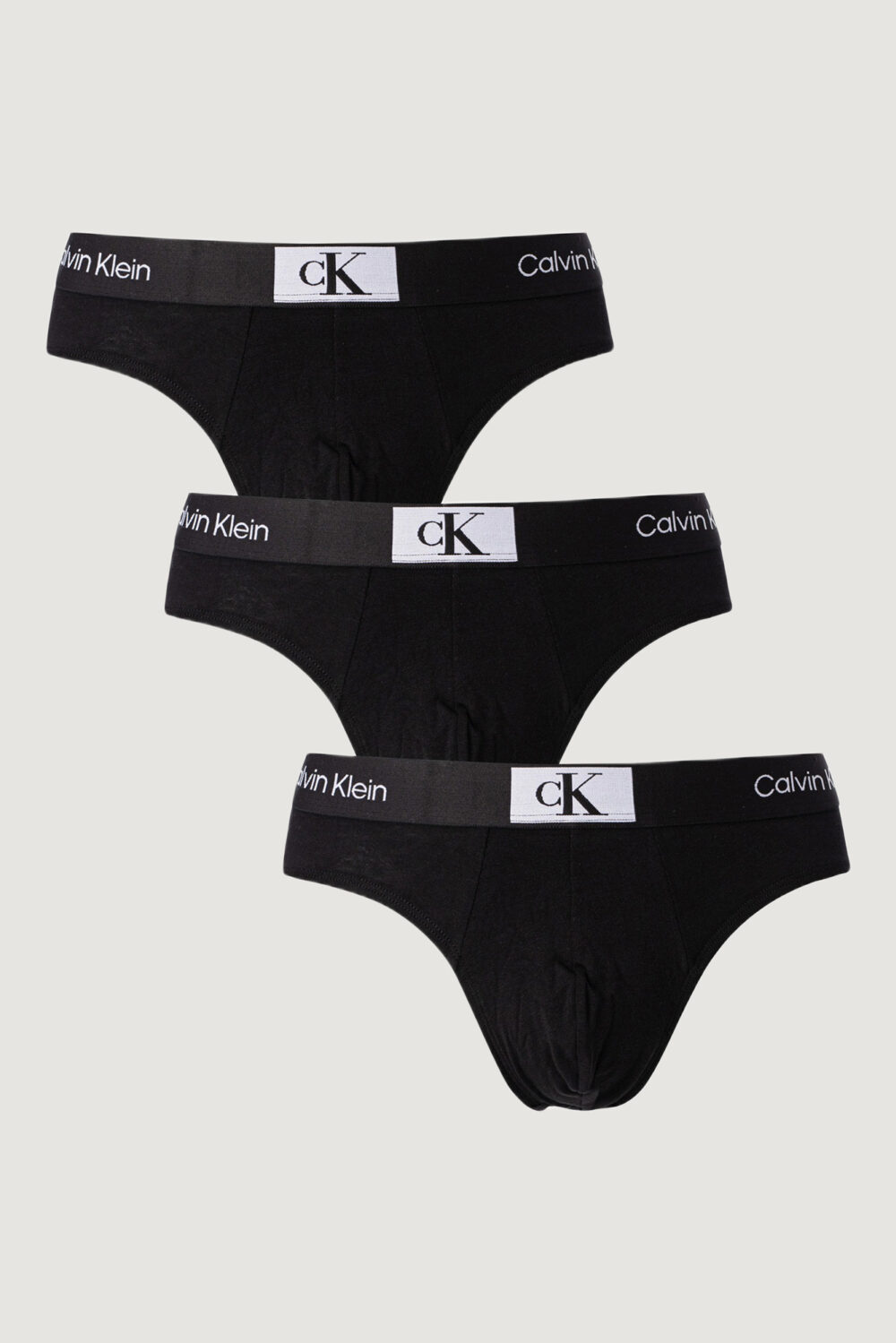 Slip Calvin Klein Underwear hip brief 3pk Nero - Foto 4