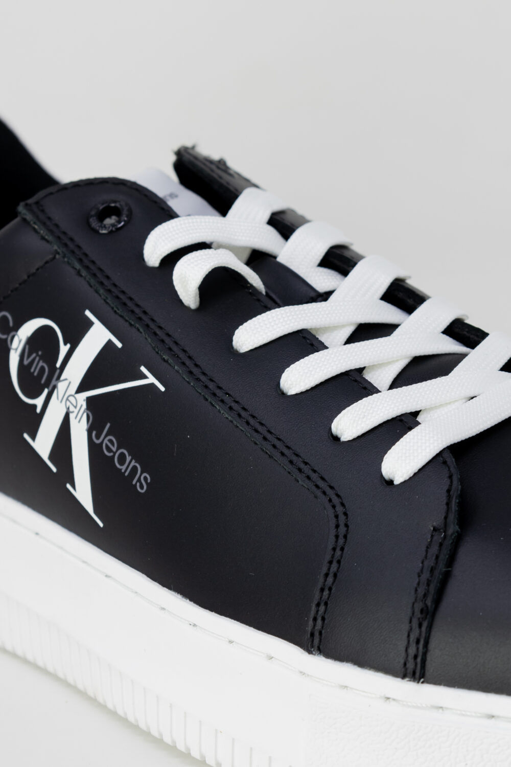 Sneakers Calvin Klein Jeans chunky cupsole mono Nero - Foto 3