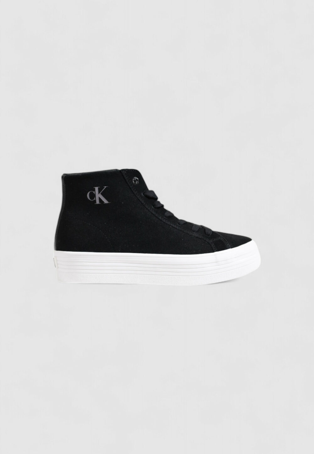 Sneakers Calvin Klein Jeans vulc flatform laceup Nero - Foto 1