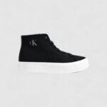 Sneakers Calvin Klein Jeans vulc flatform laceup Nero - Foto 1