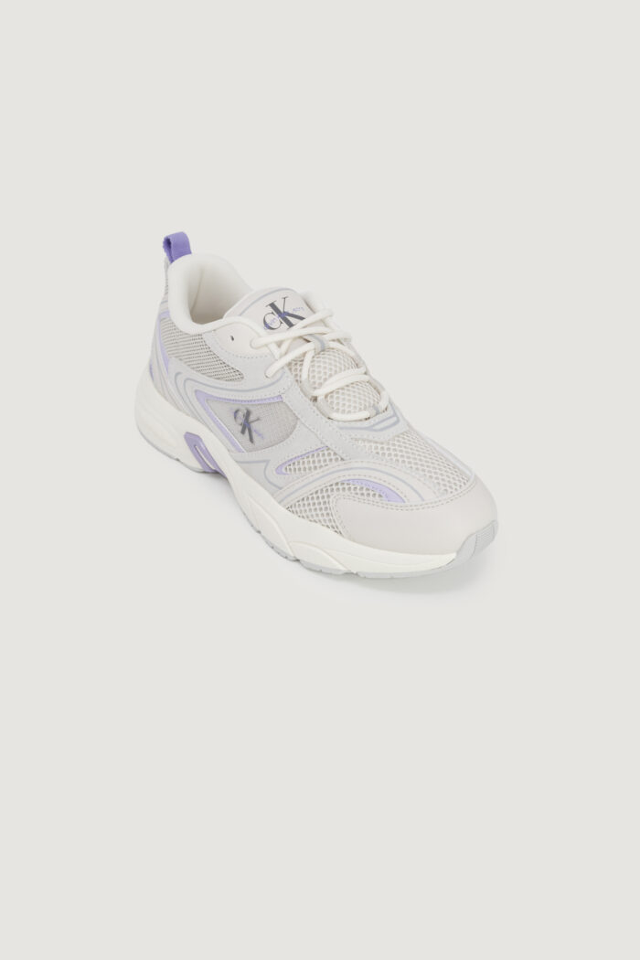 Sneakers Calvin Klein retro tennis su-mesh Lilla