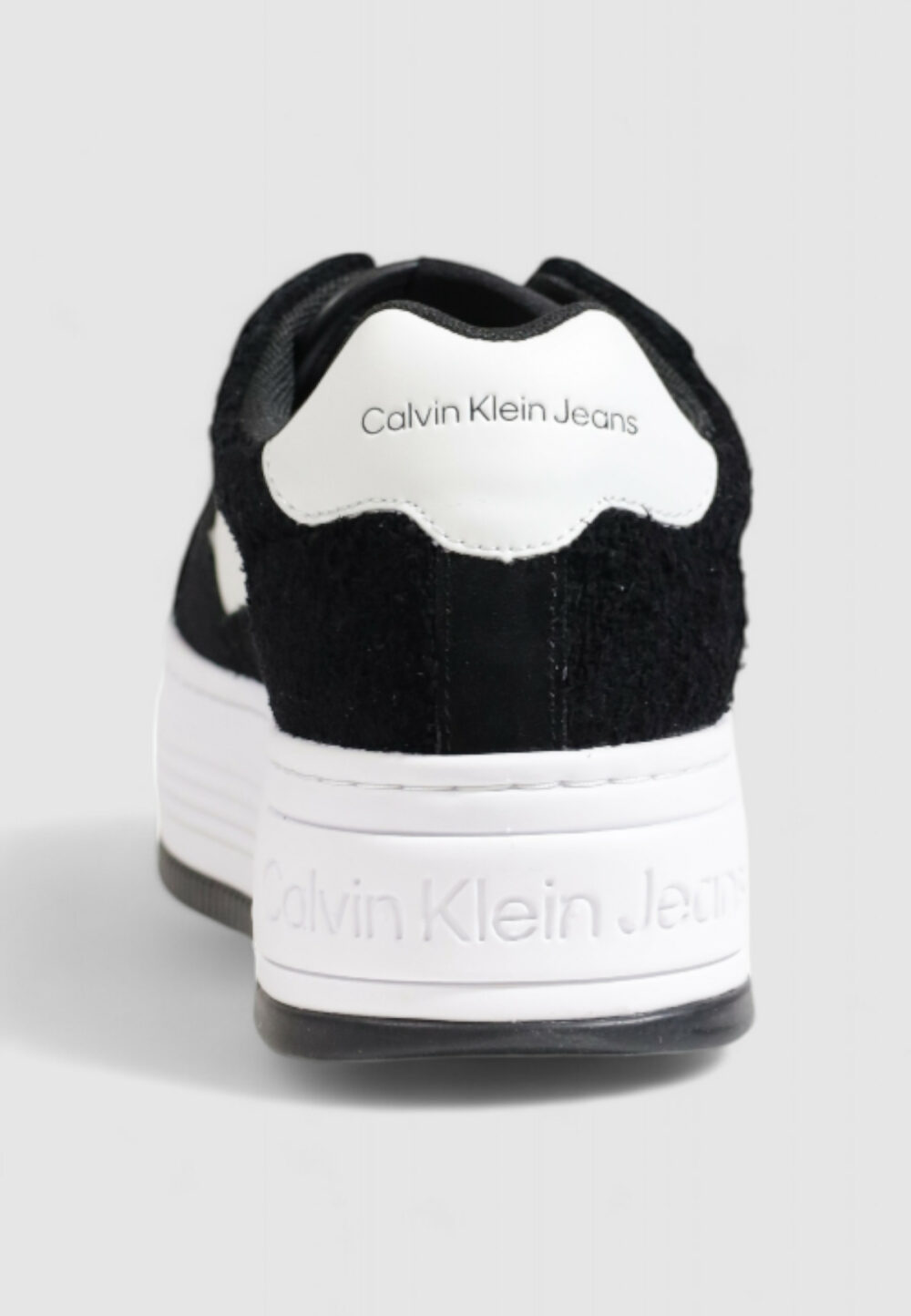 Sneakers Calvin Klein bold platf low mix Nero - Foto 4