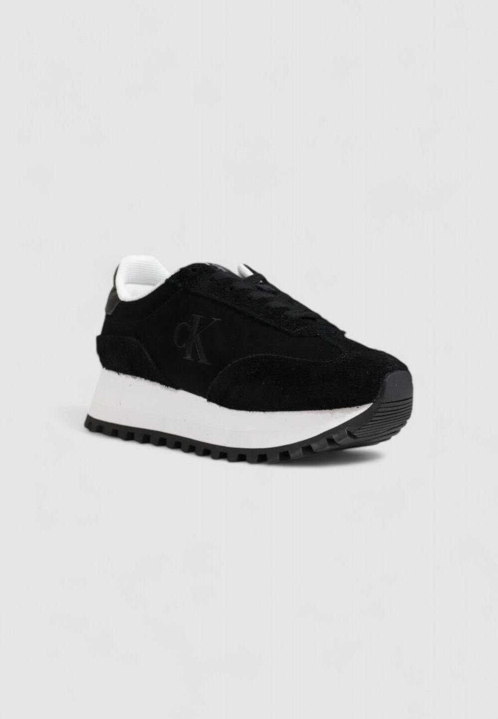 Sneakers Calvin Klein runner laceup ml Nero - Foto 2