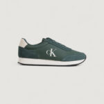 Sneakers Calvin Klein retro runner iconic Verde - Foto 1