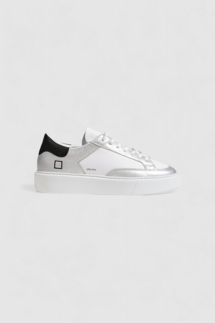 Sneakers D.A.T.E. sfera pop Argento