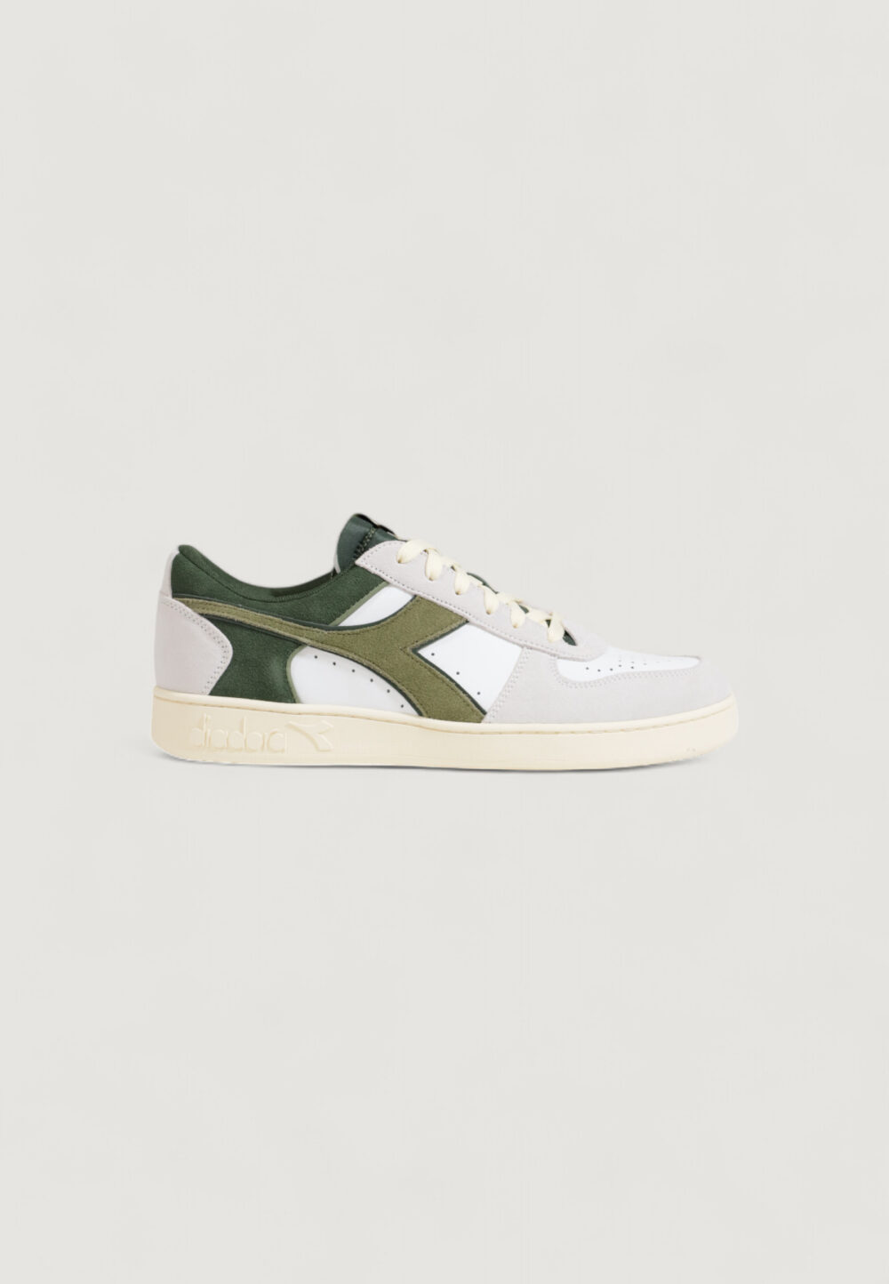 Sneakers Diadora magic basket low suede leather Verde - Foto 1