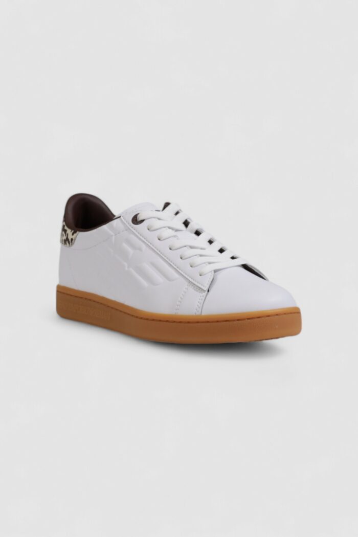 Sneakers EA7 logo rialzato Beige