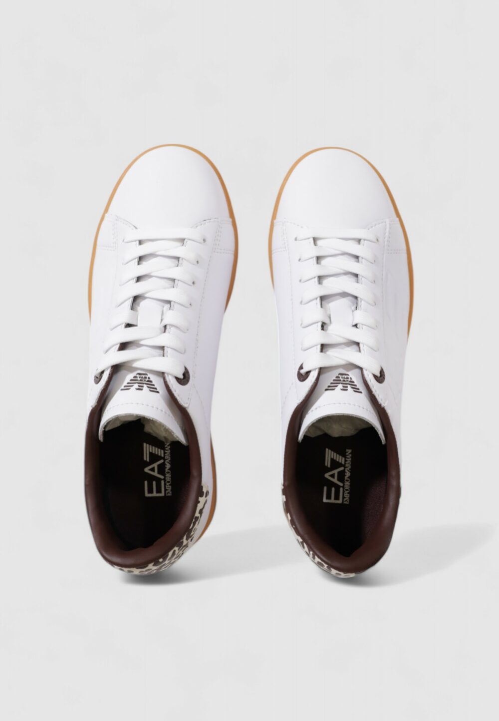 Sneakers EA7 logo rialzato Beige - Foto 6