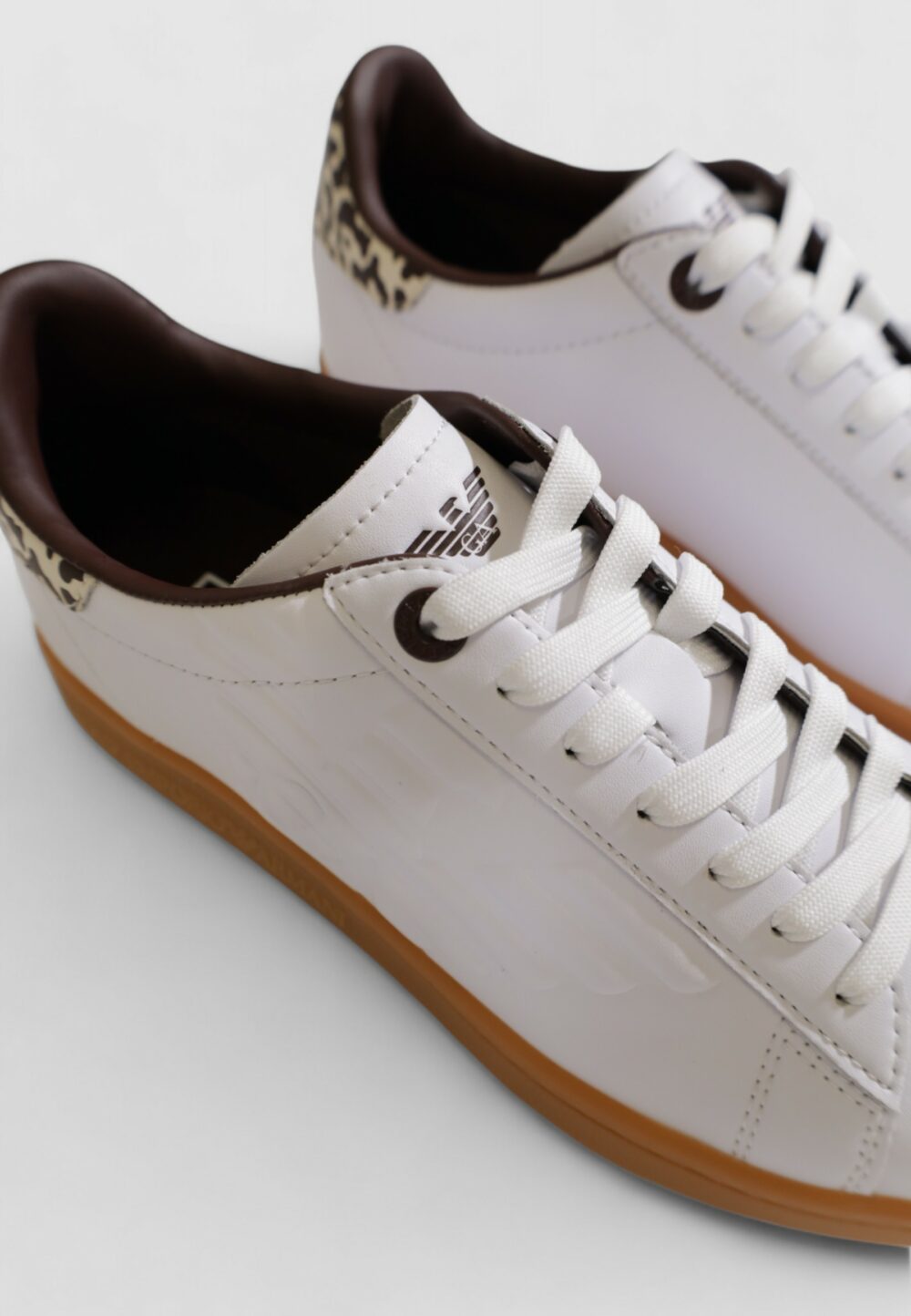 Sneakers EA7 logo rialzato Beige - Foto 7