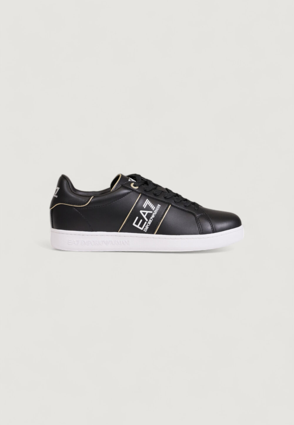 Sneakers EA7 classic ea7 logo Black gold - Foto 1