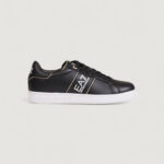 Sneakers EA7 classic ea7 logo Black gold - Foto 1