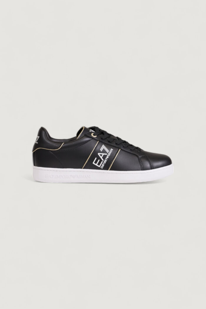 Sneakers EA7 classic ea7 logo Black gold