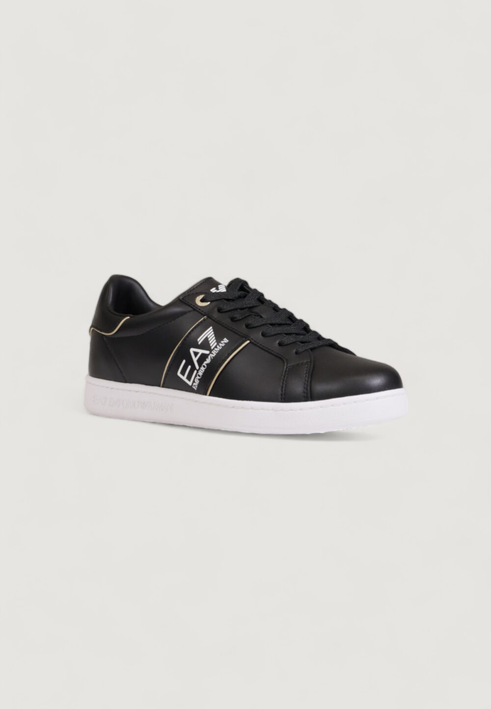 Sneakers EA7 classic ea7 logo Black gold - Foto 2