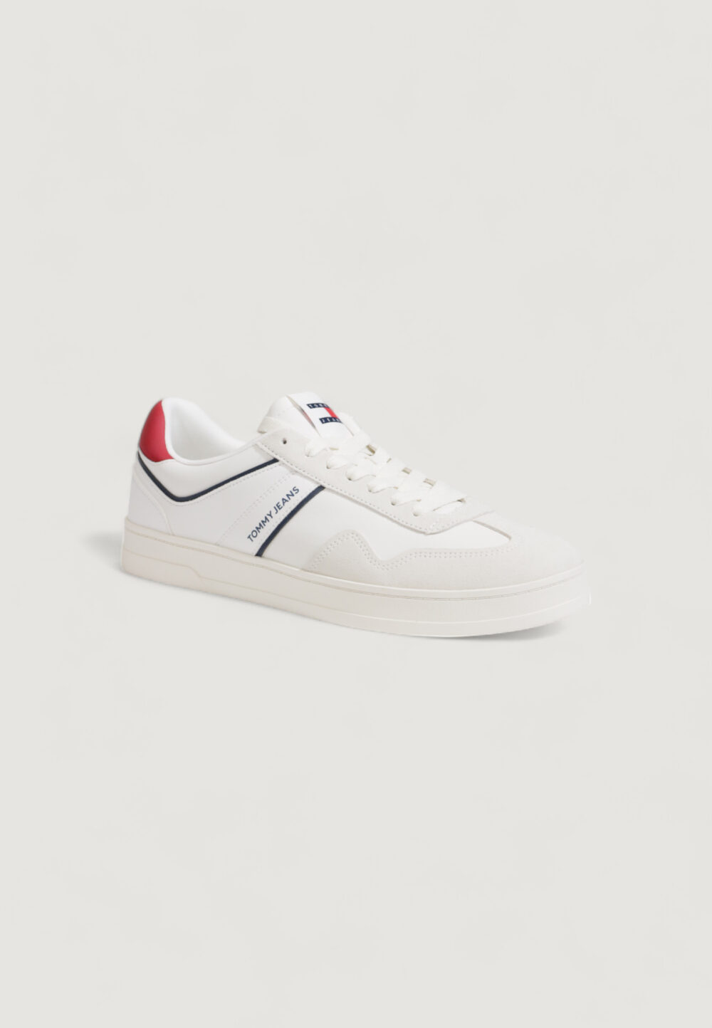 Sneakers Tommy Hilfiger Jeans tjm leather retro cu Bianco - Foto 2