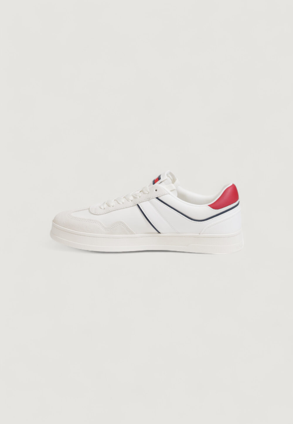 Sneakers Tommy Hilfiger Jeans tjm leather retro cu Bianco - Foto 3