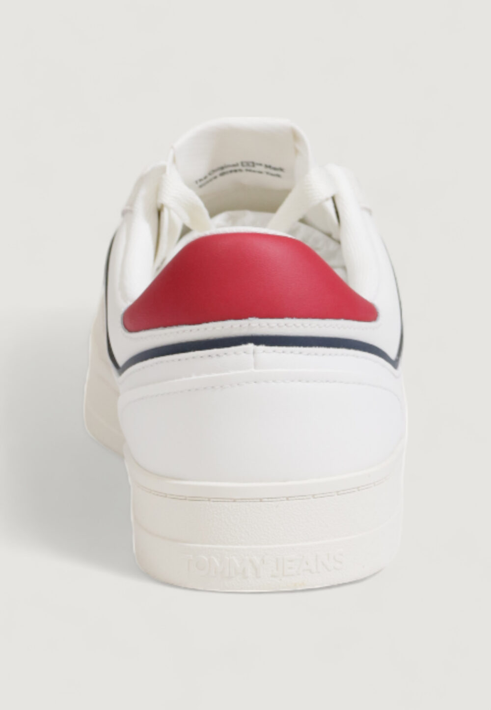 Sneakers Tommy Hilfiger Jeans tjm leather retro cu Bianco - Foto 4