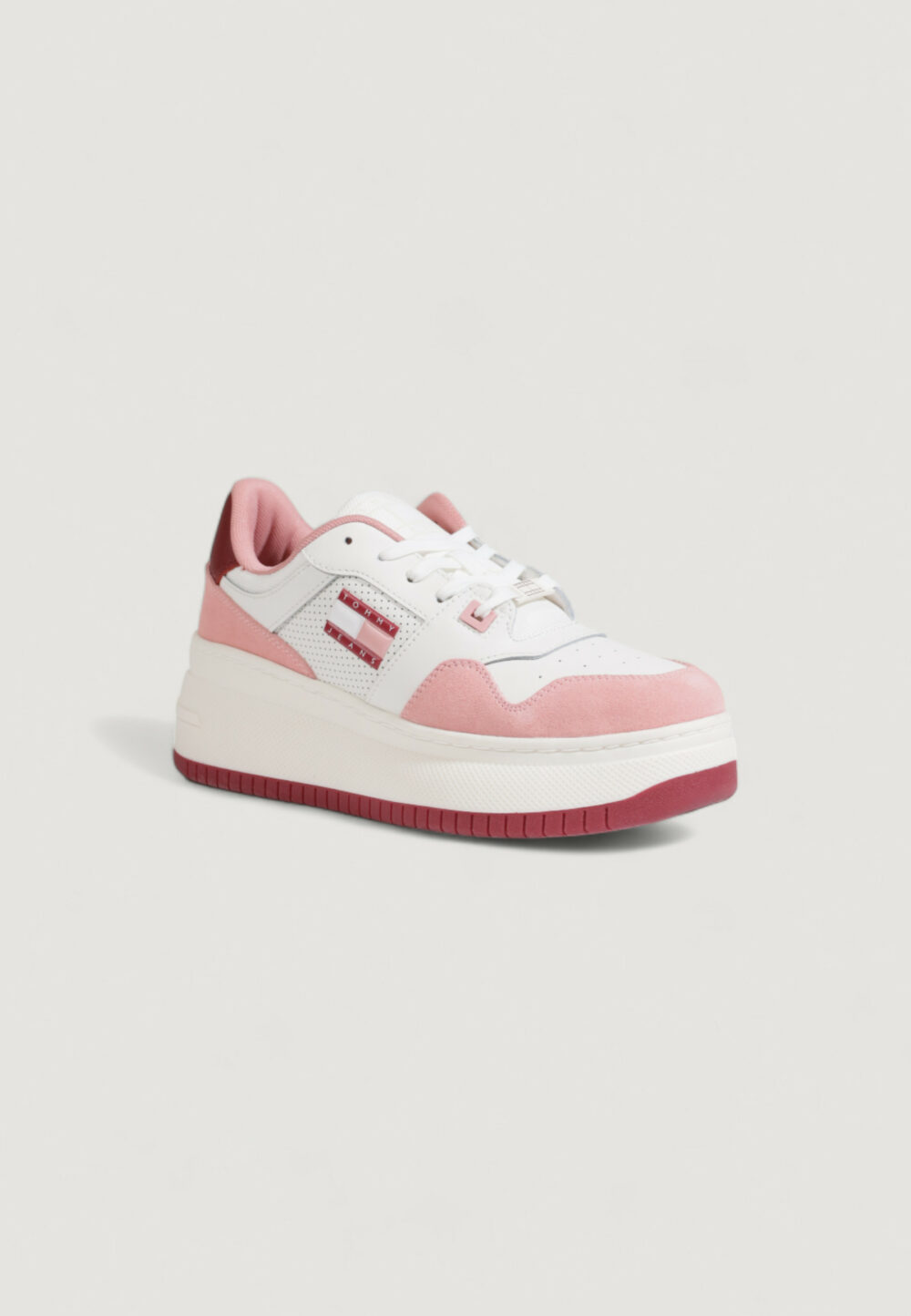 Sneakers Tommy Hilfiger tjw retro basket Rosa - Foto 2