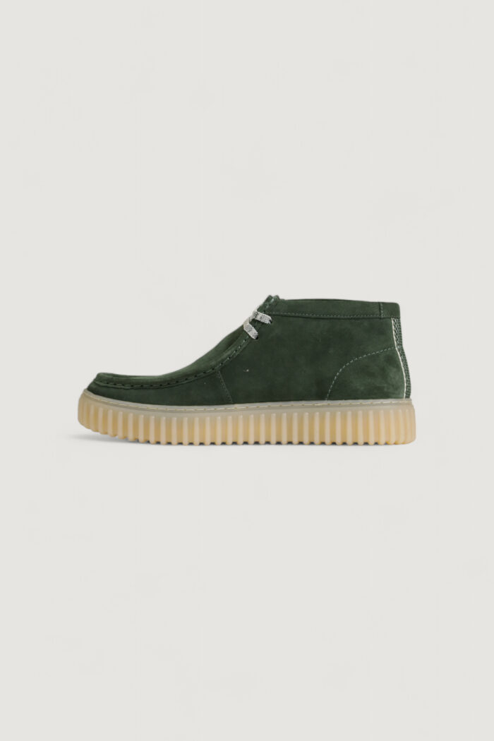 Stivaletti Clarks torhill hi sde Verde Scuro