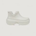 Stivali CROCS stomp lined shorty boot Bianco - Foto 1