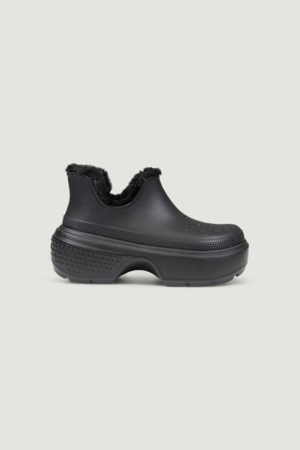 Stivali CROCS stomp lined shorty boot Nero - Foto 1