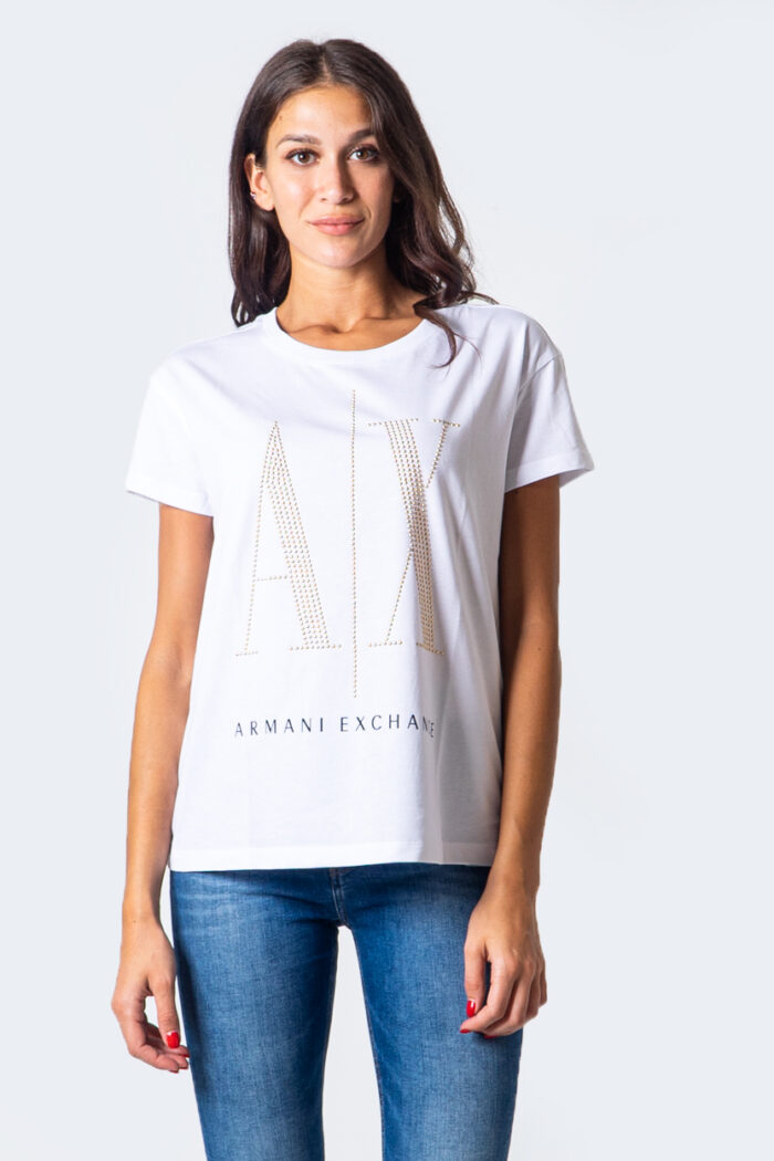 T-shirt Armani Exchange  Bianco