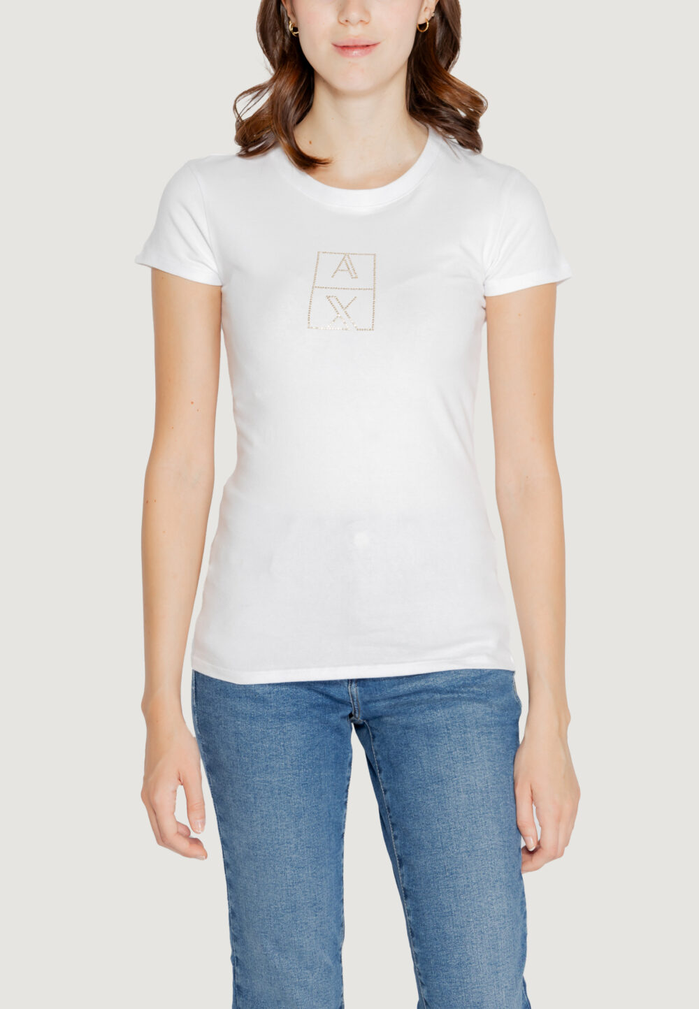 T-shirt Armani Exchange Bianco - Foto 1