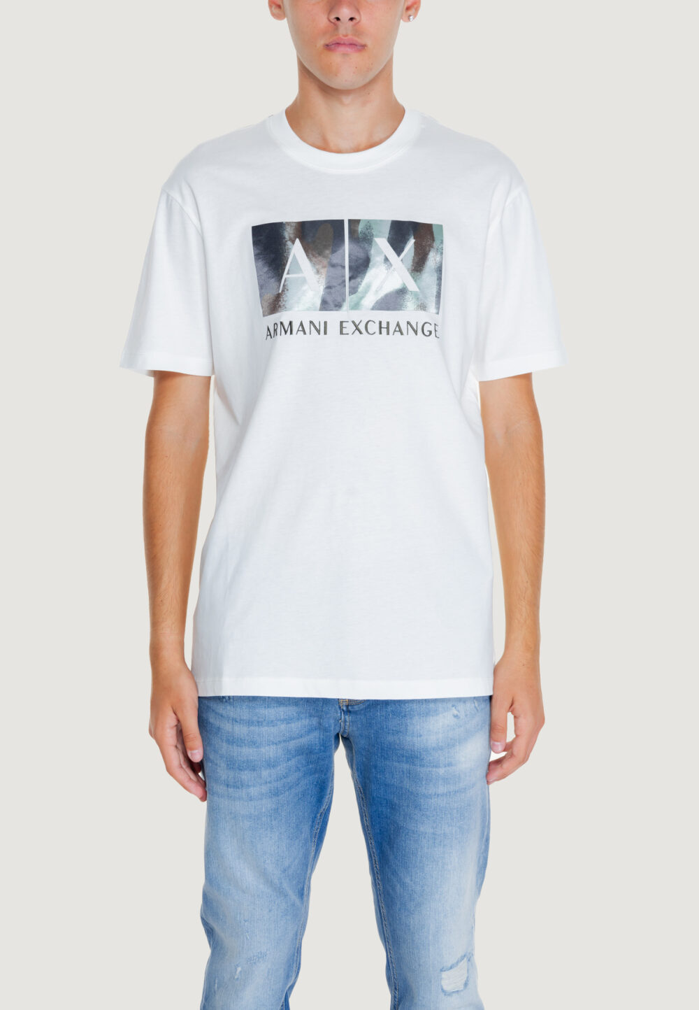 T-shirt Armani Exchange Bianco - Foto 1