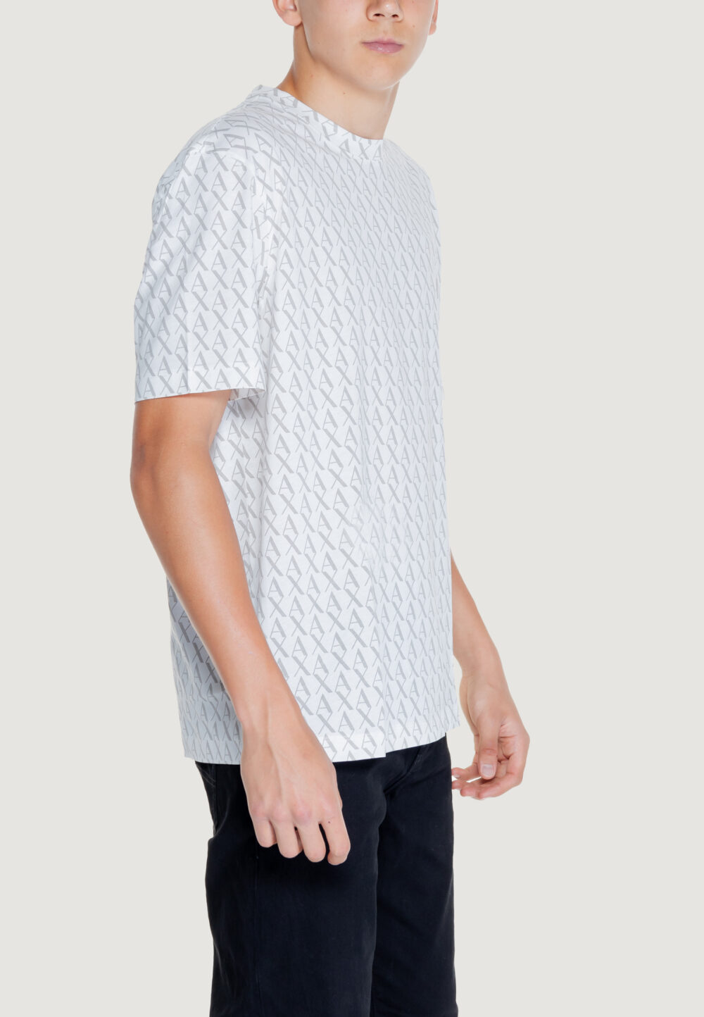 T-shirt Armani Exchange Bianco - Foto 4