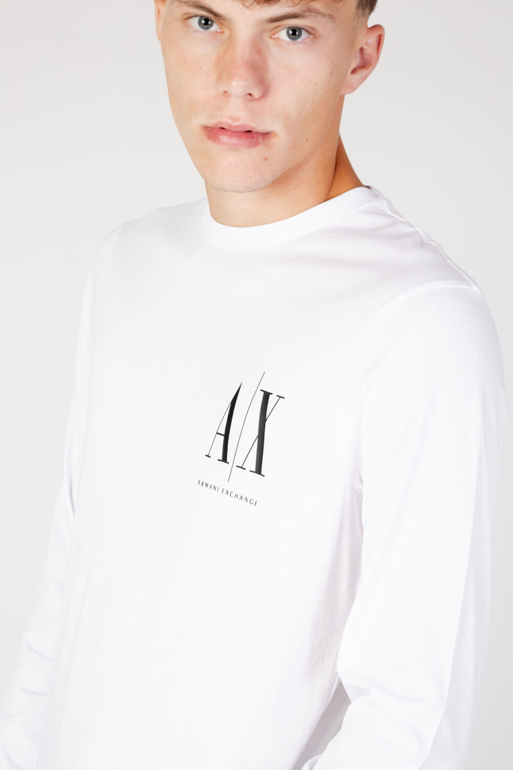 T-shirt Armani Exchange Bianco - Foto 3