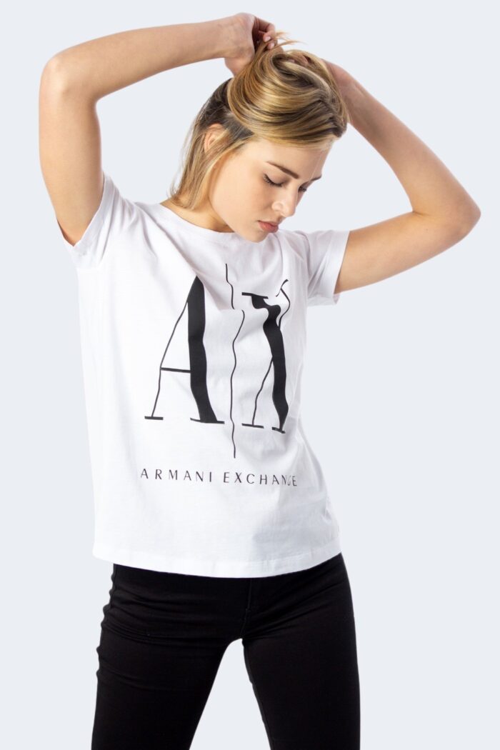 T-shirt Armani Exchange  Bianco