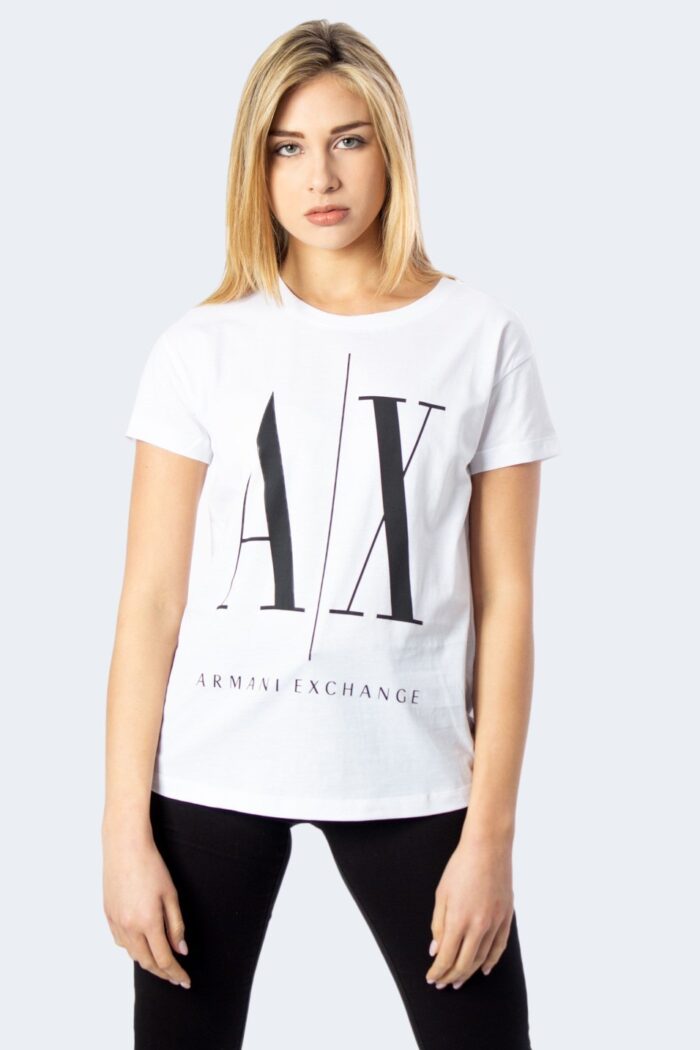 T-shirt Armani Exchange  Bianco