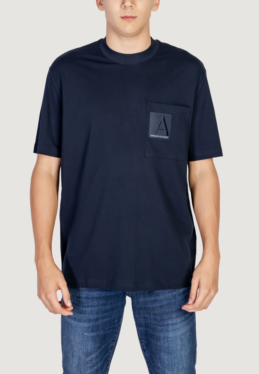 T-shirt Armani Exchange Blu - Foto 1