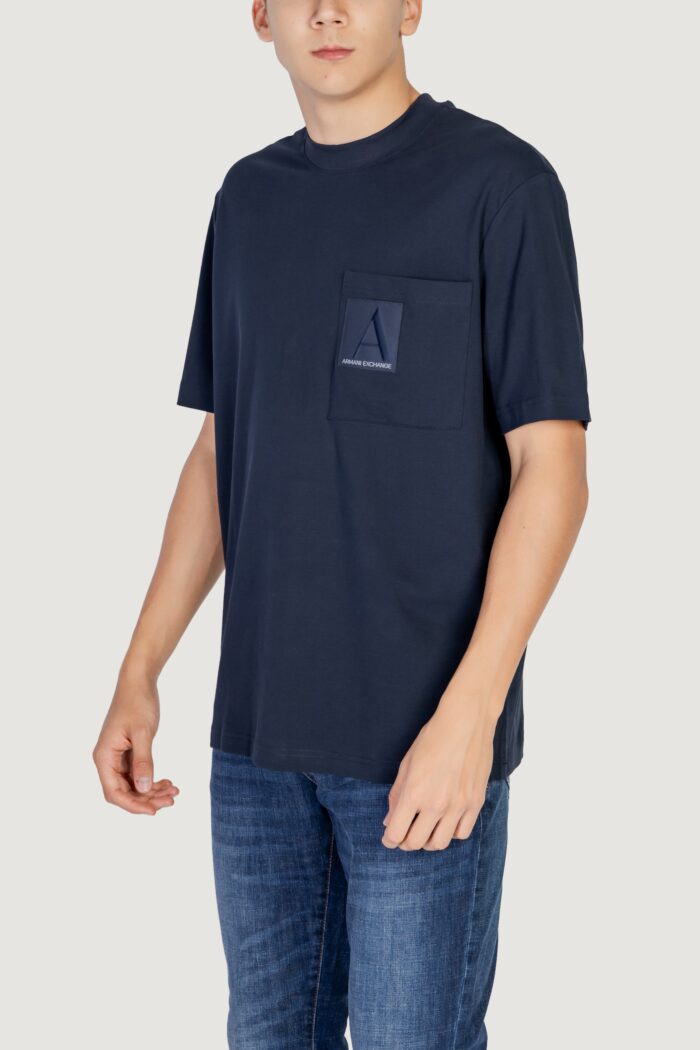 T-shirt Armani Exchange  Blu