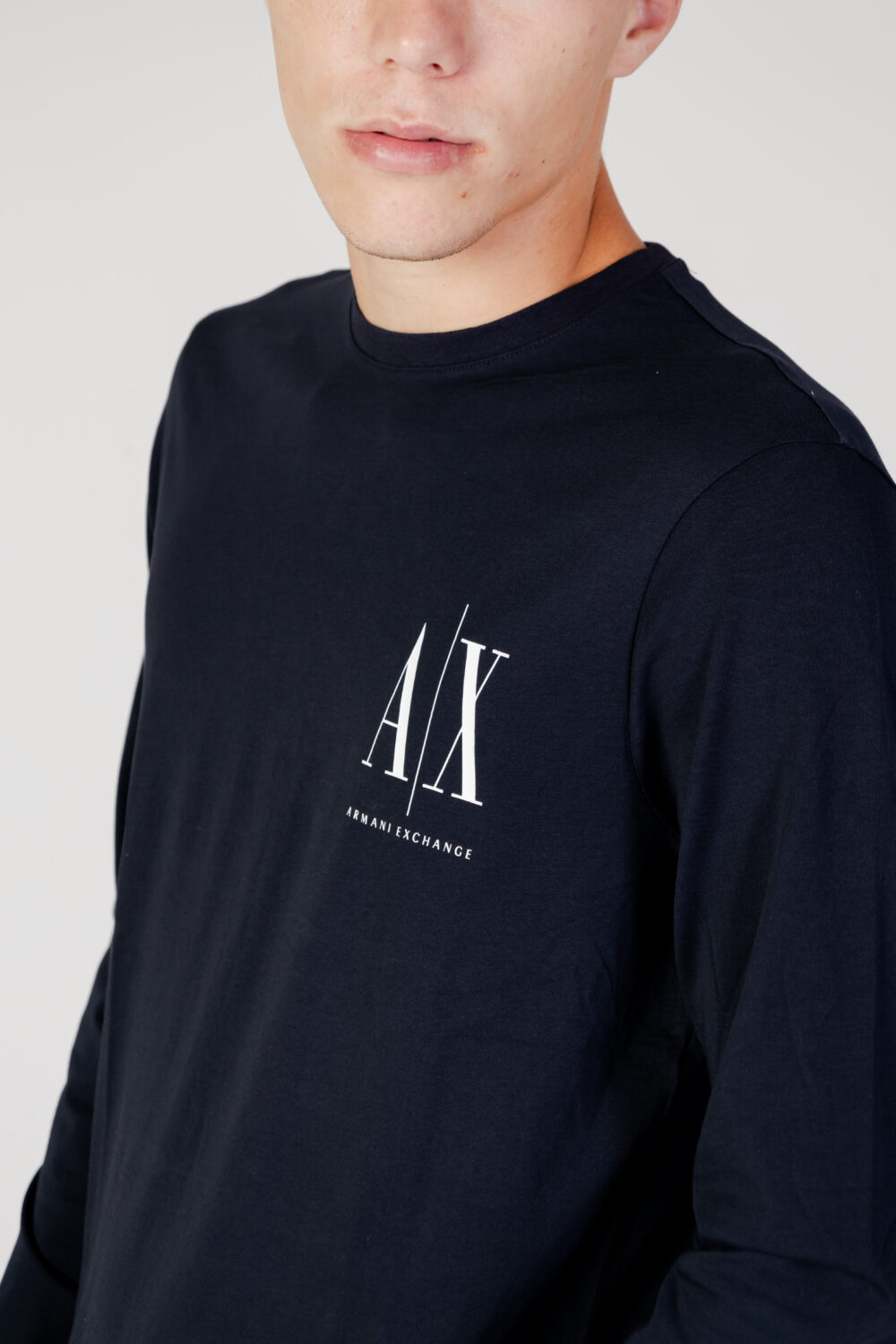 T-shirt Armani Exchange Blu - Foto 4