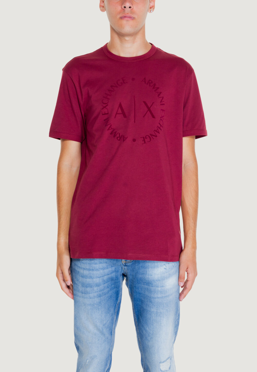 T-shirt Armani Exchange Bordeaux - Foto 1