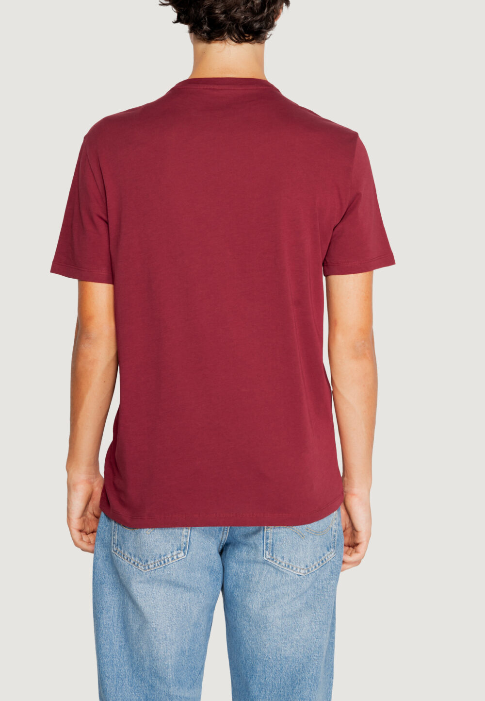 T-shirt Armani Exchange Bordeaux - Foto 2