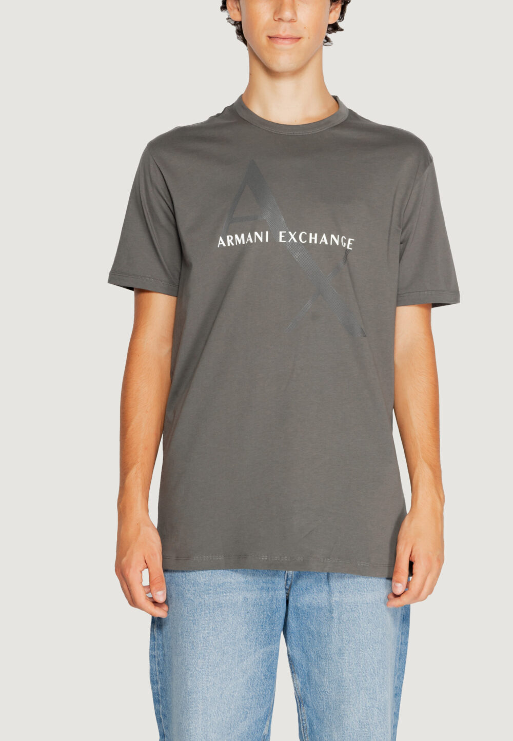 T-shirt Armani Exchange Grigio - Foto 1