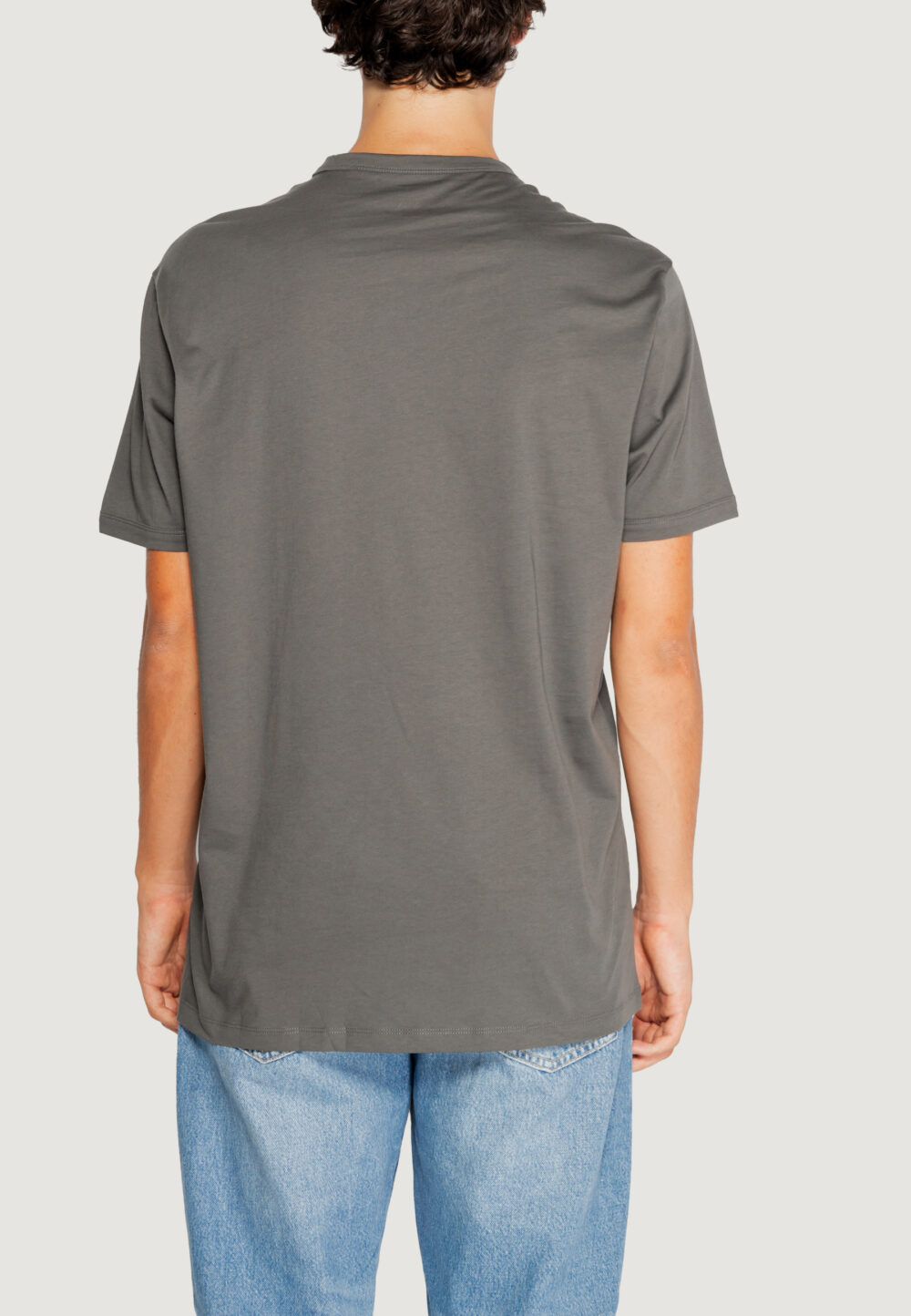 T-shirt Armani Exchange Grigio - Foto 2