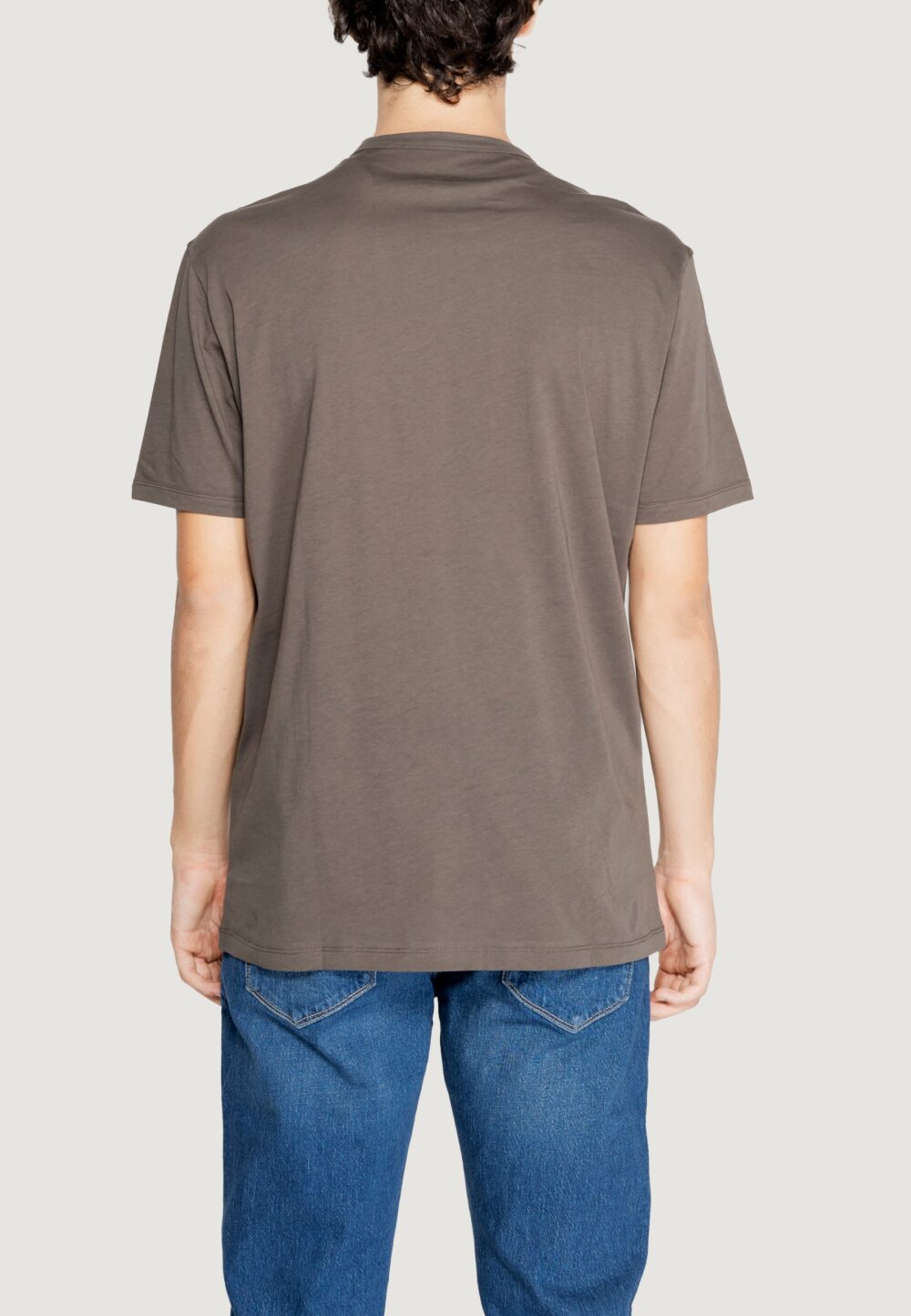 T-shirt Armani Exchange Marrone - Foto 3