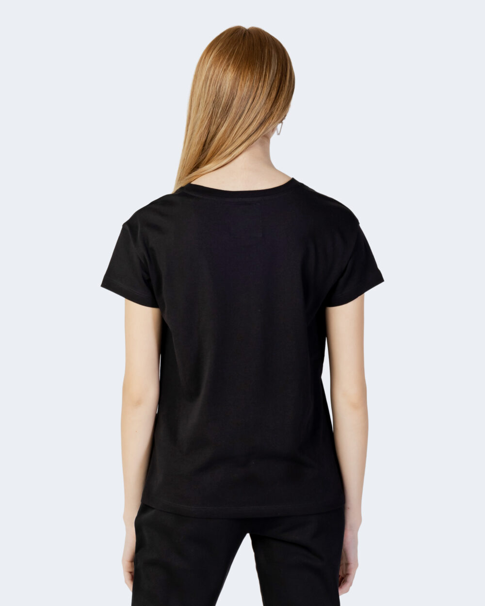 T-shirt Armani Exchange Nero - Oro - Foto 3