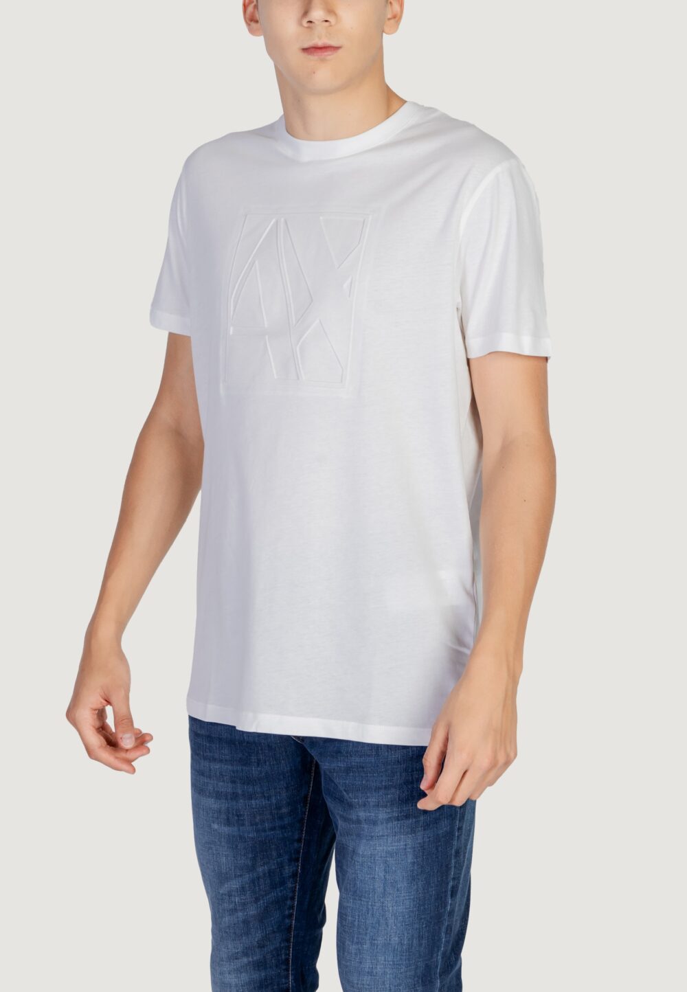 T-shirt Armani Exchange Panna - Foto 2