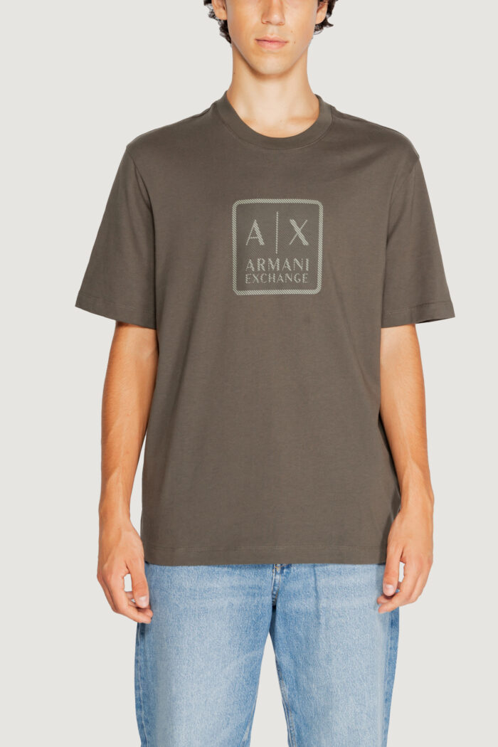 T-shirt Armani Exchange  Verde Oliva