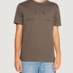 T-shirt Armani Exchange Verde Oliva - Foto 1