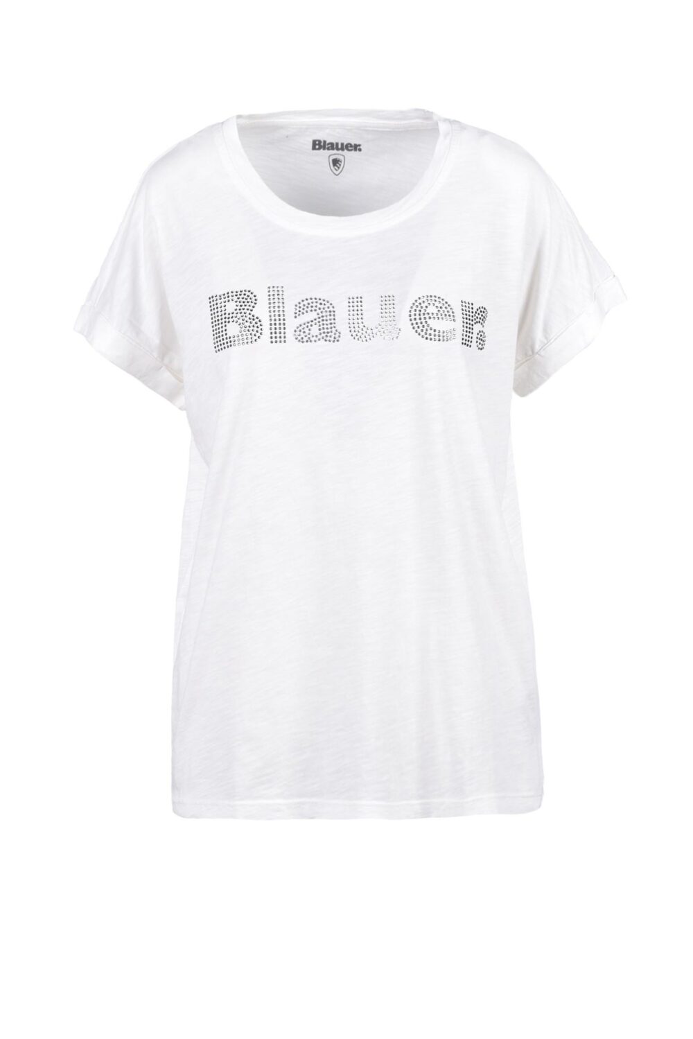 T-shirt Blauer. Bianco - Foto 1