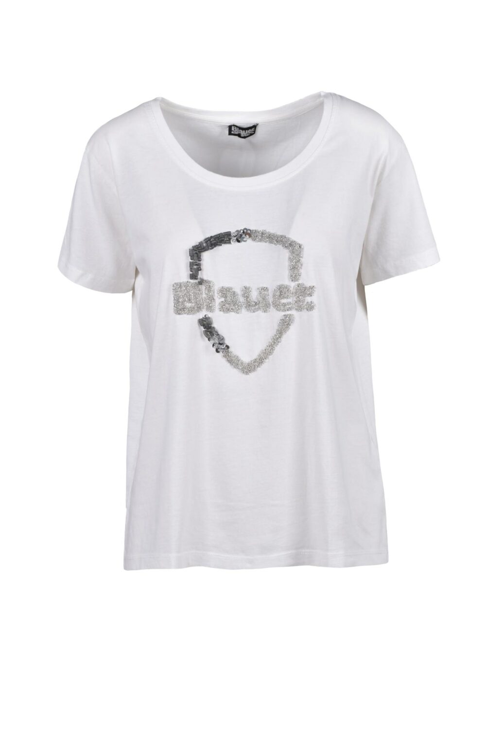 T-shirt Blauer. Bianco - Foto 1