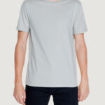 T-shirt Calvin Klein smooth cotton Grigio - Foto 1