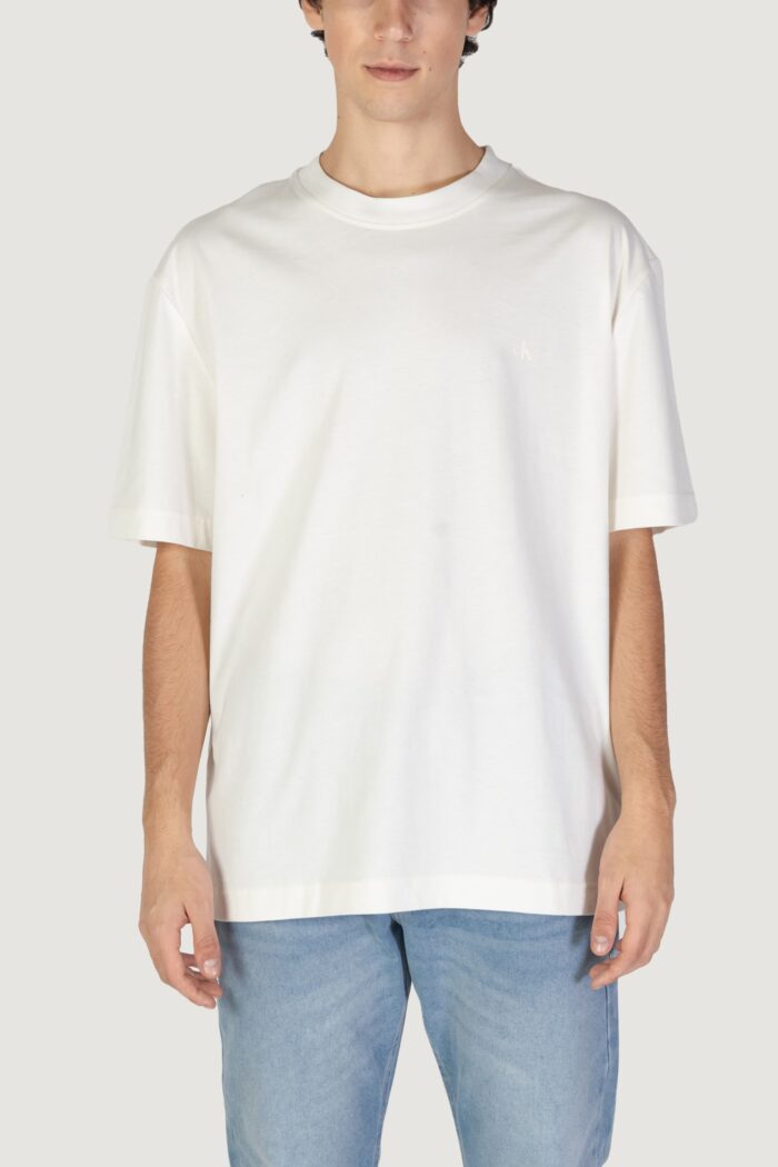 T-shirt Calvin Klein Jeans colorblock tee Beige