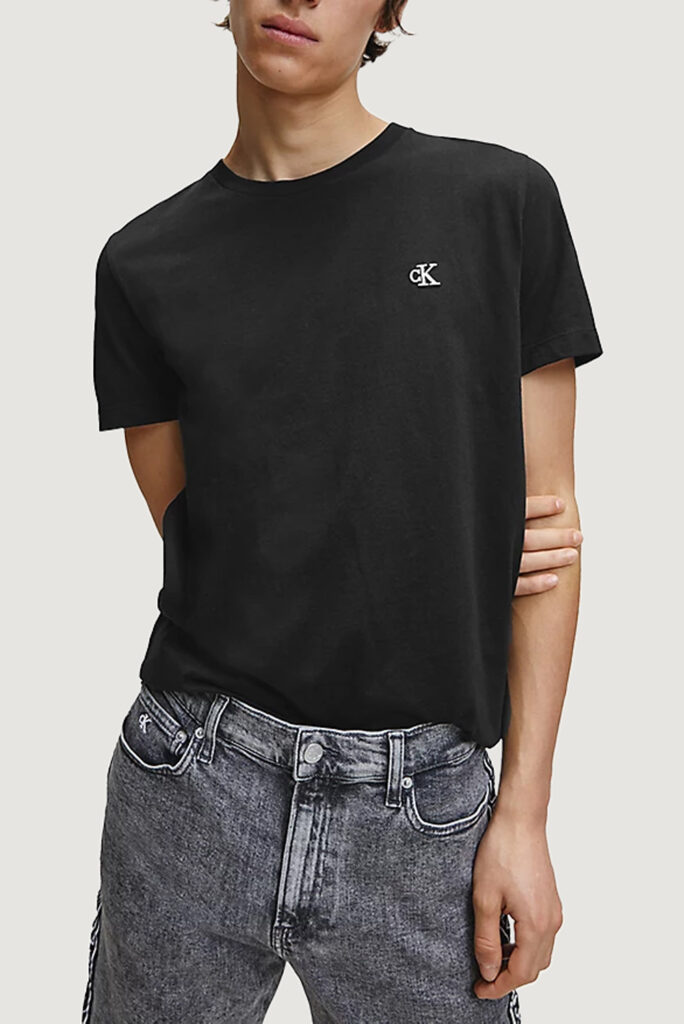 T-shirt Calvin Klein Jeans essential slim tee Nero