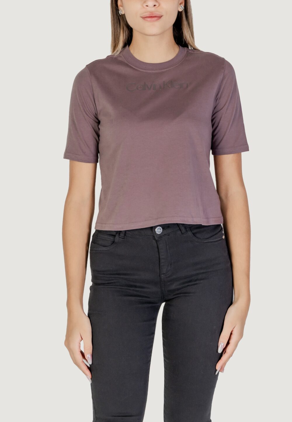 T-shirt Calvin Klein Sport pw - s/s t-shirt Viola - Foto 1