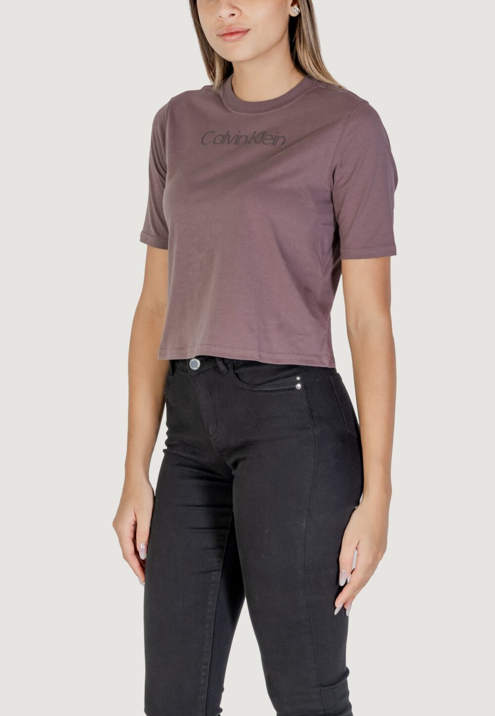 T-shirt Calvin Klein Sport pw - s/s t-shirt Viola - Foto 2